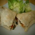 Pizzas calzone caprese individuelles (tomate,[...]
