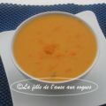 POTAGE AUX CAROTTES ET À L’ORANGE