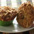 Muffins au banane, noix et chocolat blanc,[...]