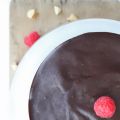 No bake chocolate & rasperry vegan 