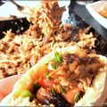 Pulled pork -Effiloché de porc mijoté au four /[...]