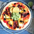 Pizza aux saveurs Mexicaines / Mexican pizza