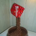 Gravity cake aux maltesers