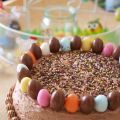 Gâteau de Pâques façon Layer Cake au chocolat