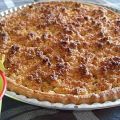 Tarte crumble coco, pommes bananes (Vegan)
