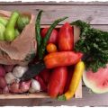 Paniers AMAP légumes et fruits