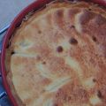 Tarte amandine, poires et chocolat