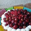 Tarte sans cuisson aux fruits rouges