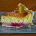 Tarte aux framboises et ricotta à l'italienne