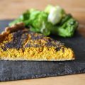 Tarte carottes-curry-pavot