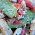 Poulet sauté au curry, poivron et pois[...]