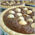 Tartelettes aux noisettes et chocolat