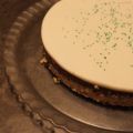 Bavarois chocolat, coco et citron vert