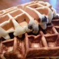 Gauffres bananes et chocolat