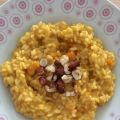 Risotto au potimarron et noisettes