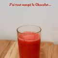 Smoothie fraises banane
