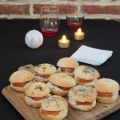 Le mini bagel au saumon gravlax