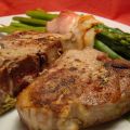 COTELETTES D'AGNEAU AU ROMARIN ET À L'AIL