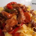 Sauté de poulet et de légumes