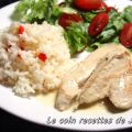 POULET CRÉMEUX À LA MOUTARDE