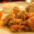 Saumon aux petits oignons