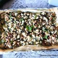 Tarte fine courgette, feta et pignons de pin /[...]
