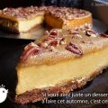 Cheesecake à la citrouille et caramel d'érable[...]