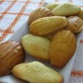 Madeleines au citron