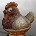 Mini poulettes au chocolat noir