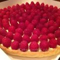 Tarte aux framboises