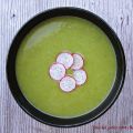 Velouté aux fanes de radis et au cumin