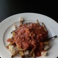 Poutine italienne au tofu
