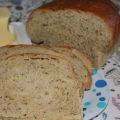 Pain aux graines de lin et sarrazin