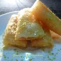 Lamkhakhs , Feuilletés fourrés crème.