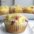 Muffins canneberges et amande