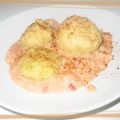 Boulettes de riz et sauce thon