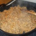 Riz cajun au porc haché