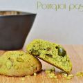 Biscuits pistaches / cerises confites