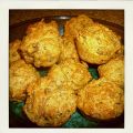Muffins épicés au poulet et au chèvre