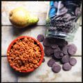 Crumble poire/chocolat 2ème version