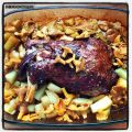 Épaule d'agneau confite au four - Pommes de[...]