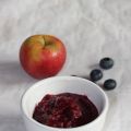 Compote pomme-myrtille