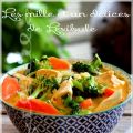 ~Soupe-repas thaïlandaise au poulet et[...]