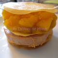 Mille-feuilles de foie gras à la mangue,[...]