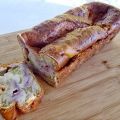 Cake fraise-rhubarbe à l'huile de pistache