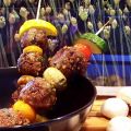 Brochettes d'agneau avec glaçage à la gelée de[...]