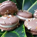 Macarons chocolat et noix de coco