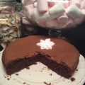 Gâteau au chocolat aux blancs d'oeuf