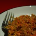 Quinoa crémeux aux carottes mi-cuites et curry