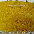 Quinoa au curcuma